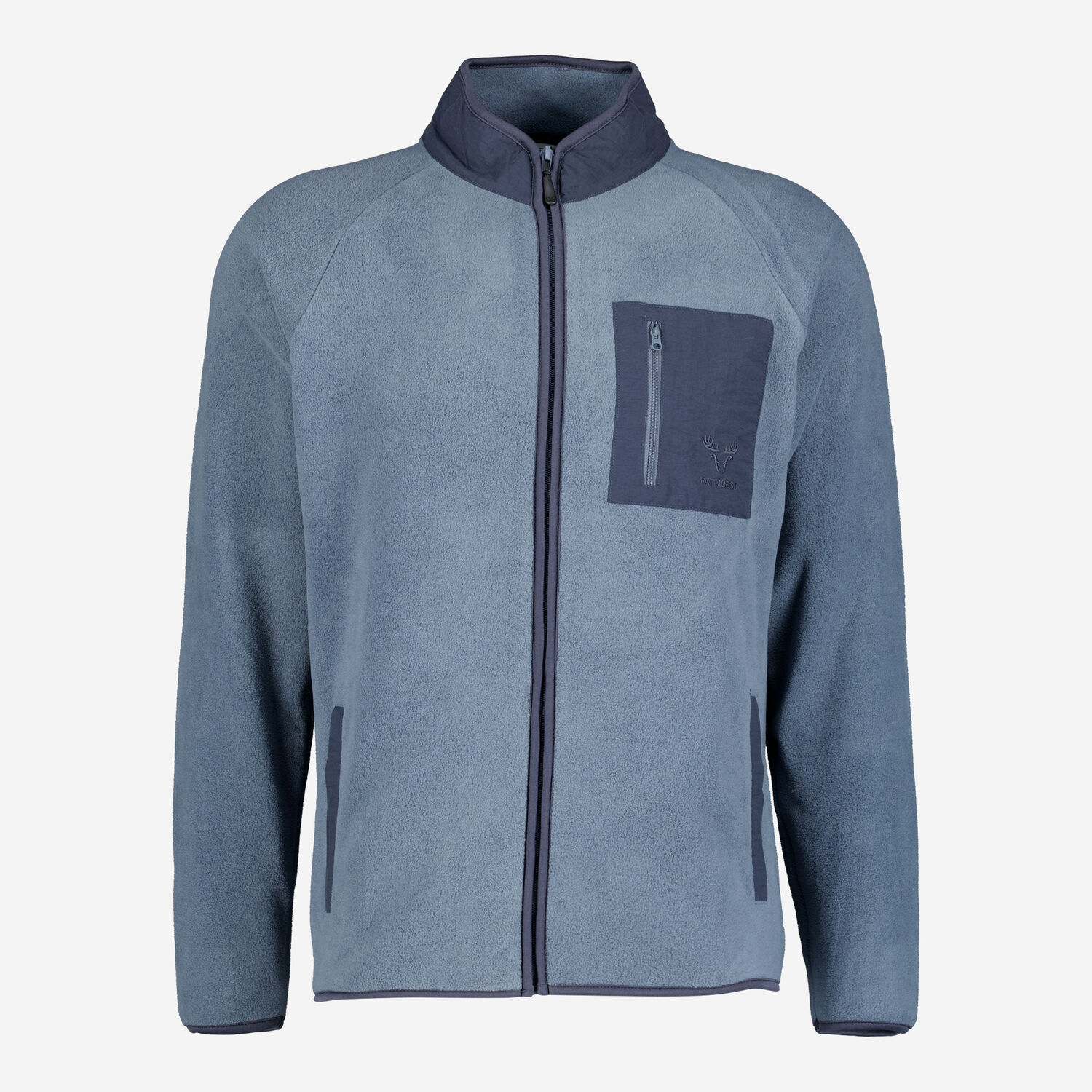 Blue Two Tone Zip Up Fleece TK Maxx UK
