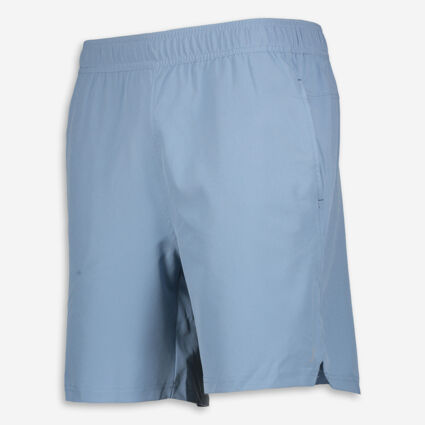 Captains Blue Stretch Shorts - Image 1 - please select to enlarge image