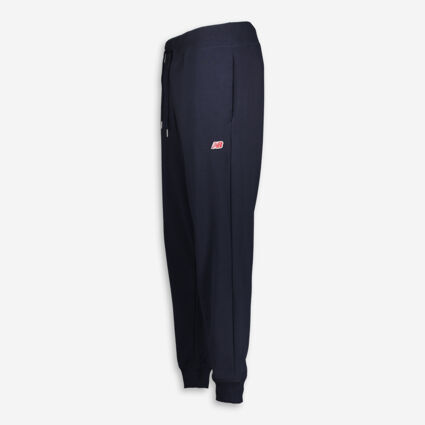 Blue Cuffed Ankle Joggers - Image 1 - please select to enlarge image