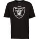 Black Raiders NFL T Shirt - Image 1 - please select to enlarge image