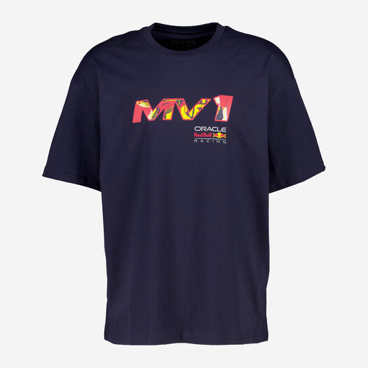 Dunkelblaues Max Verstappen T-Shirt - Bild 1 - bitte auswählen, um das Bild zu vergrößern
