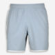 Blue & White Contrast Trim Active Shorts - Image 1 - please select to enlarge image