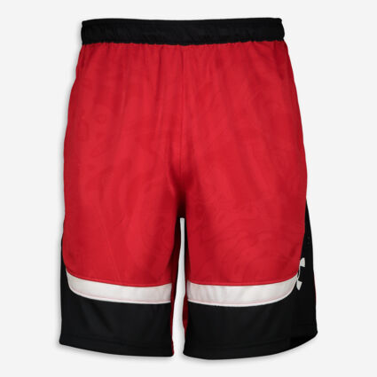 Red Heatwave Hoops Shorts - Image 1 - please select to enlarge image