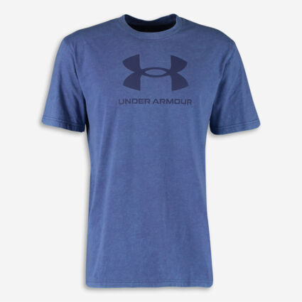 Blue Tonal T Shirt - Image 1 - please select to enlarge image