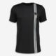 Black Branded Venturent T Shirt - Image 1 - please select to enlarge image