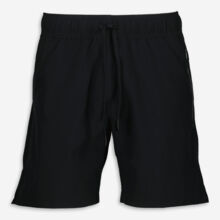 Black Reflective Zip Shorts