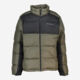 Green & Black Thermal Puffer Jacket  - Image 1 - please select to enlarge image