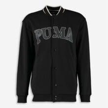 Black & White Varsity Bomber Jacket