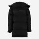 Black Padded Hooded Ski Jacket - Image 2 - please select to enlarge image