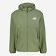 Olivgrüne Jacke mit Fleece-Futter - Bild 1 - bitte auswählen, um das Bild zu vergrößern