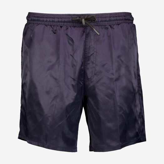 John Richmond Navy Satin Swim Shorts