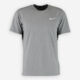 Grey Marl Swoosh Logo Sports T Shirt - Image 1 - please select to enlarge image