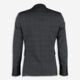Grey Wool Checked Tailored Fit Two Piece Suit - Image 3 - please select to enlarge image