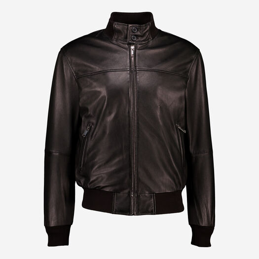 Rehard Black Leather Desire Jacket