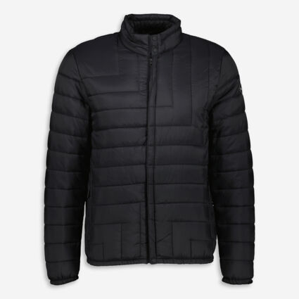 Black Padded Jacket - Image 1 - please select to enlarge image