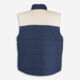 Navy & Cream Anaheim Gilet - Image 2 - please select to enlarge image