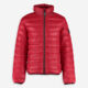 Red Sheemy Puffer Jacket - Image 1 - please select to enlarge image