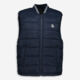 Navy Padded Gilet  - Image 1 - please select to enlarge image
