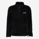 Black Branded Zip Fleece - Image 1 - please select to enlarge image