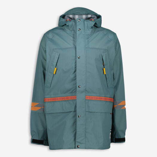 Blue Parka Jacket  - Image 1 - please select to enlarge image