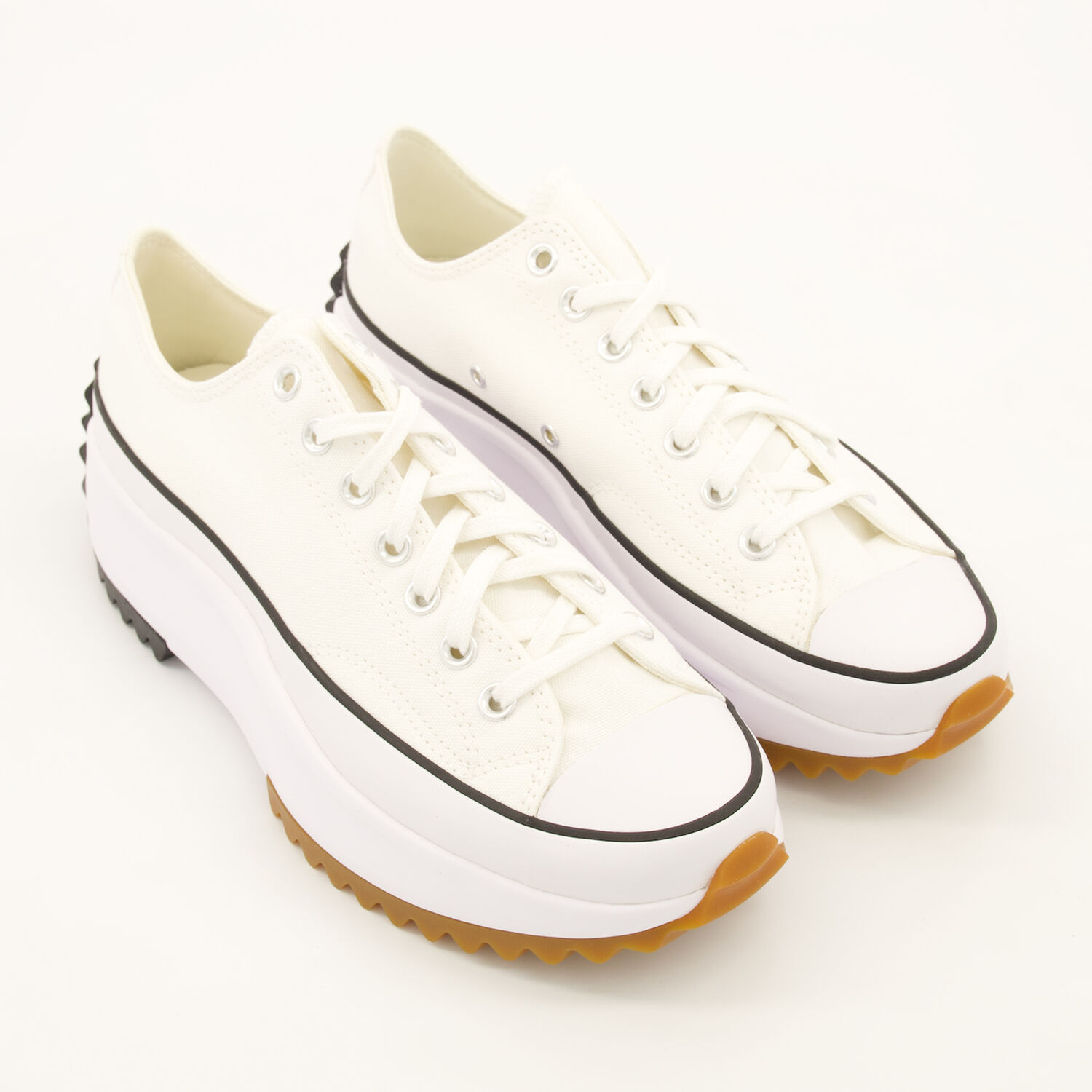White Run Star Hike Ox Canvas Trainers TK Maxx UK