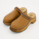 Tan Leather The Denmark Clogs - Image 3 - please select to enlarge image