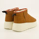 Chestnut Arlo Cosy Flat Ankle Boots - Image 2 - please select to enlarge image
