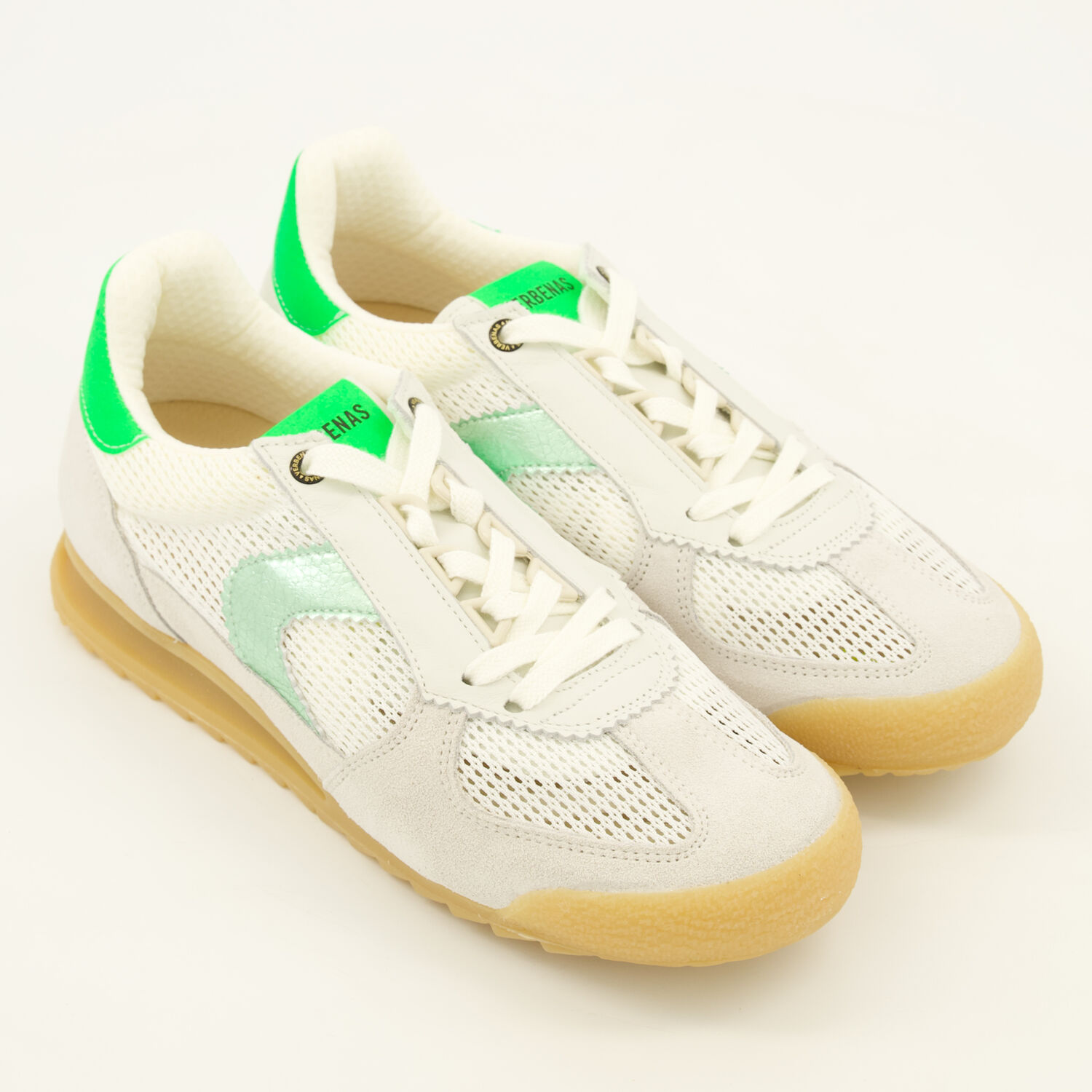 White Green Kimi Net Trainers TK Maxx UK - Main Image