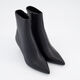 Black Leather Lulah Boots - Image 1 - please select to enlarge image