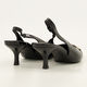 Black Gloss Maybach 4 Sling Backs - Image 2 - please select to enlarge image