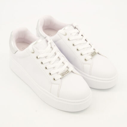 White Plainly Trainers - Image 1 - please select to enlarge image