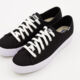 Black Triple Kick Organic Cotton Trainers - Image 3 - please select to enlarge image
