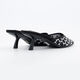 Black Micki-R Heels  - Image 2 - please select to enlarge image