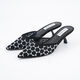Black Micki-R Heels  - Image 3 - please select to enlarge image