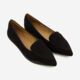 Black Pointed Toe Ballerinas - Image 1 - please select to enlarge image