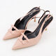 Pink Patent Heeled Sandals - Image 3 - please select to enlarge image