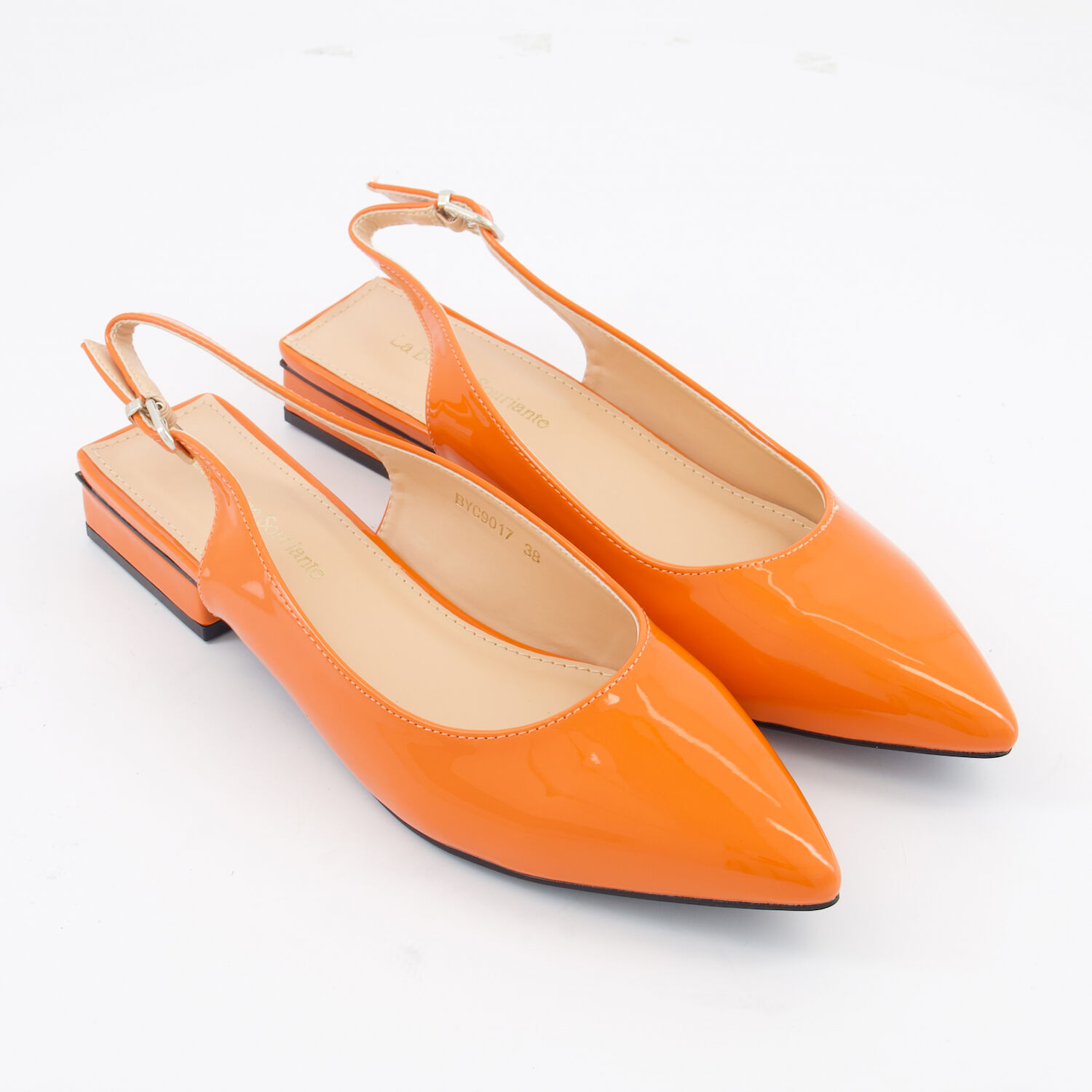 Orange Slingback Sandals TK Maxx UK1