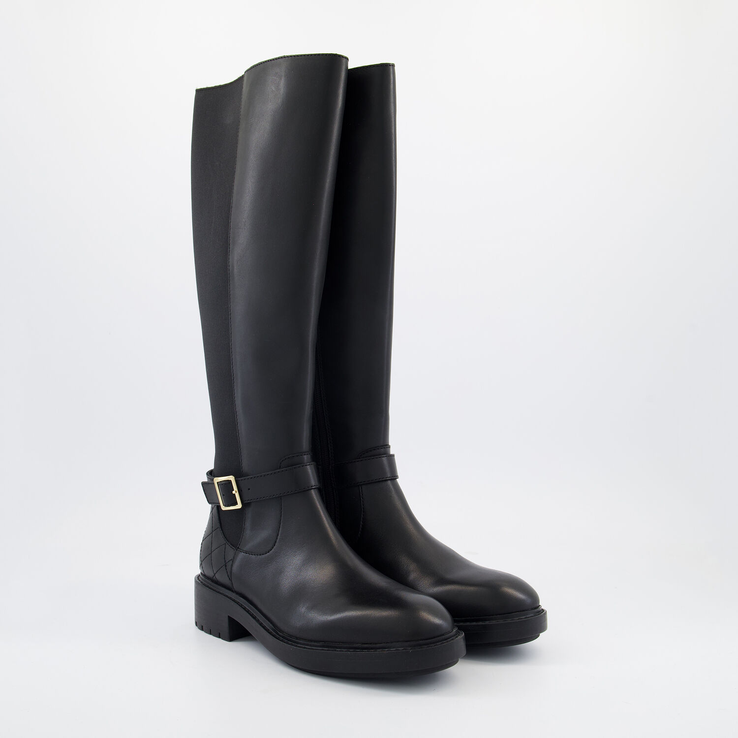 Black Georgie Boots TK Maxx UK - Main Image