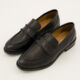 Black Leather Loafers - Image 3 - please select to enlarge image