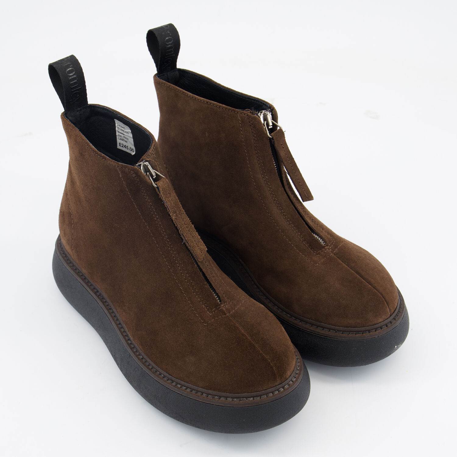 Brown Suede Ankle Boots TK Maxx UK - Main Image