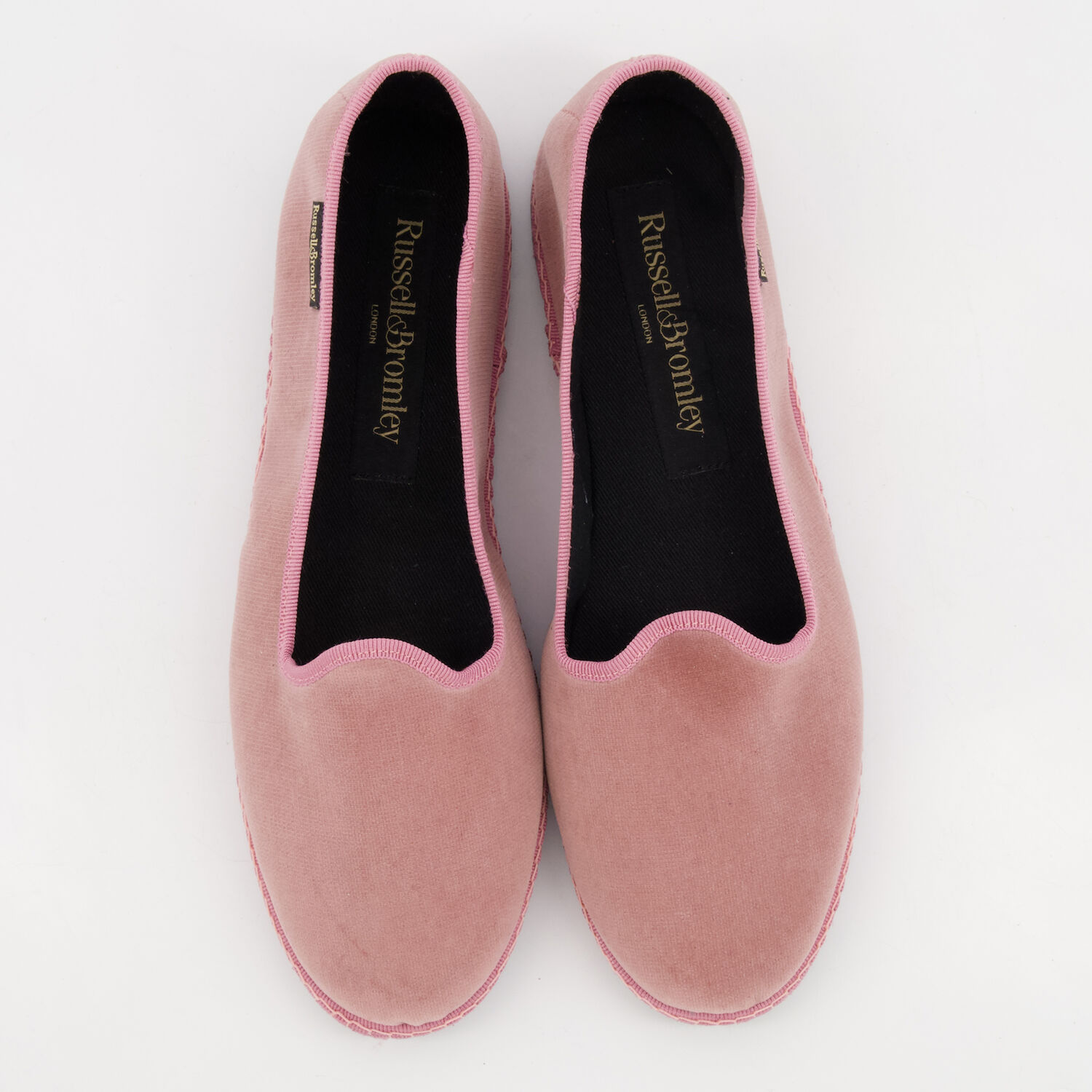 Rose Pink Pixie Velvet Flat Sandals TK Maxx UK