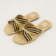 Black Multi Jenzy Flat Sandals - Image 3 - please select to enlarge image
