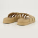 Taupe Flat Sandals - Image 2 - please select to enlarge image