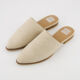 Beige Knitted Loafers - Image 3 - please select to enlarge image