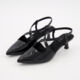 Black Akilandra Heels  - Image 3 - please select to enlarge image