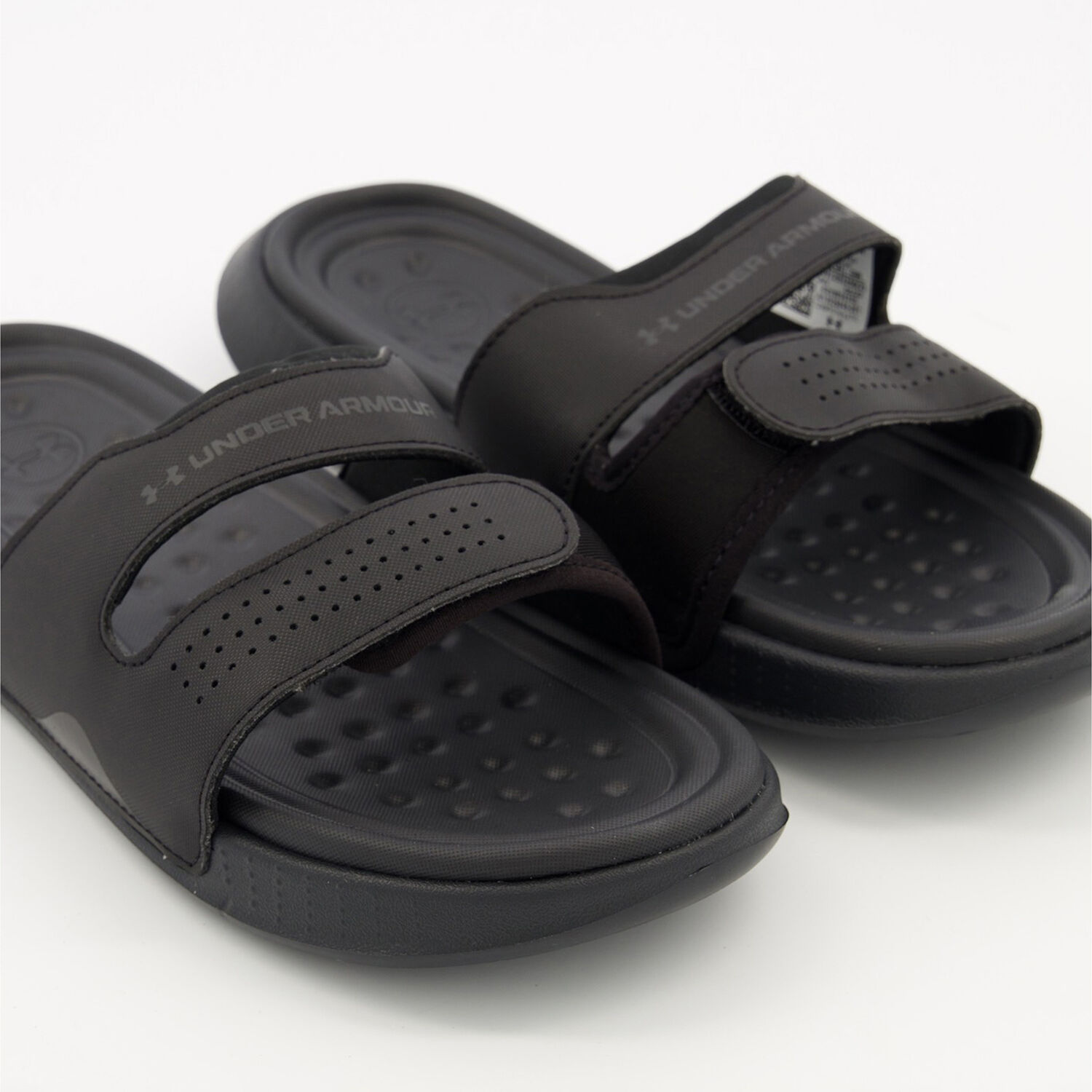 Black Velcro Sliders - TK Maxx UK