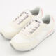 White Branded Lace Up Trainers  - Image 3 - please select to enlarge image