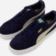 Navy Suede Classic Trainers  - Image 3 - please select to enlarge image