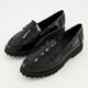 Black Patent Penny Loafers  - Image 3 - please select to enlarge image