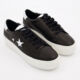 Black Leather Malton Trainers - Image 1 - please select to enlarge image